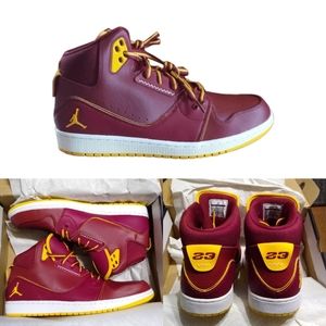 Nike Jordan 1 Flight 2 Retro Red Gold 13 New n Box